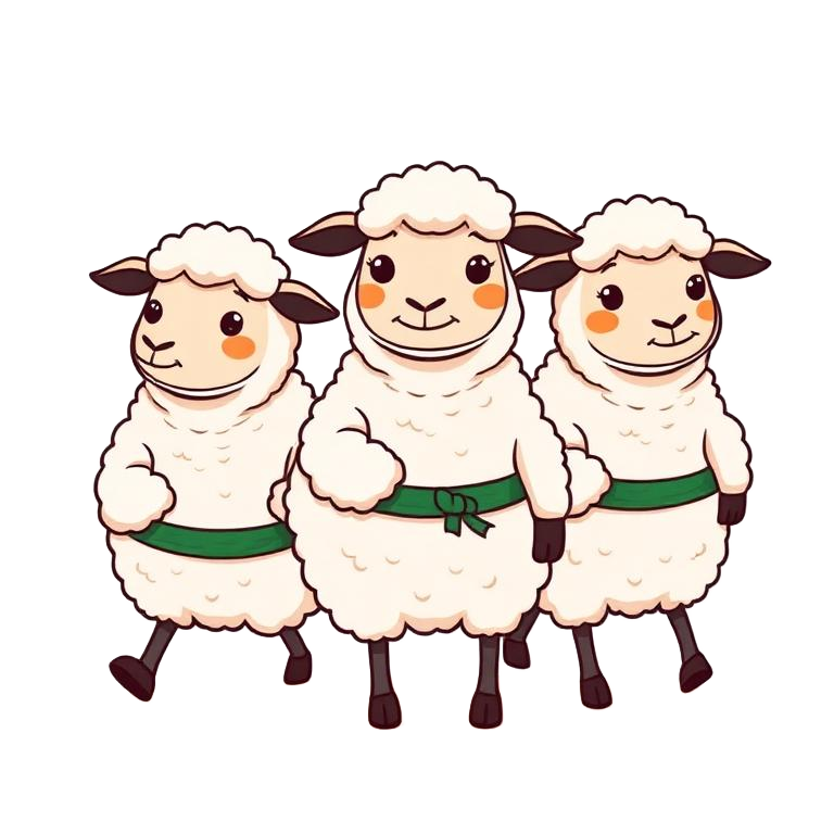 The flock has entered the chat.